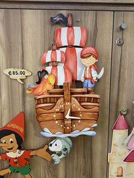 Picture of CLOCK PIRATE SHIP